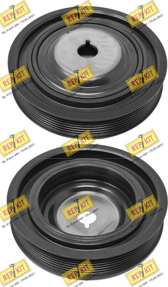 REPKIT RKT9367 - Belt Pulley, crankshaft autospares.lv