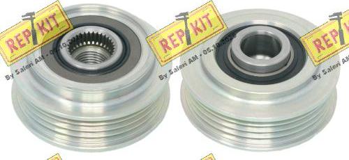 REPKIT RKT3903 - Pulley, alternator, freewheel clutch autospares.lv