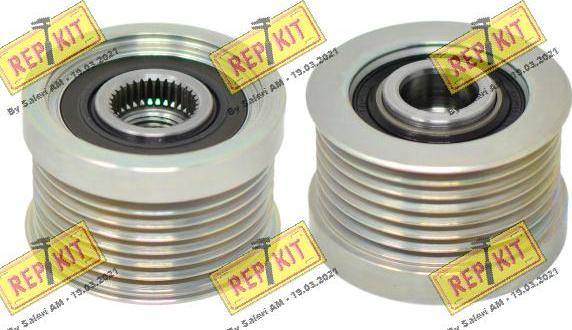 REPKIT RKT3931 - Pulley, alternator, freewheel clutch autospares.lv