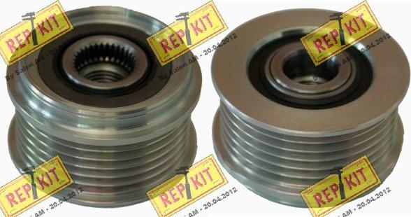 REPKIT RKT3402 - Pulley, alternator, freewheel clutch autospares.lv