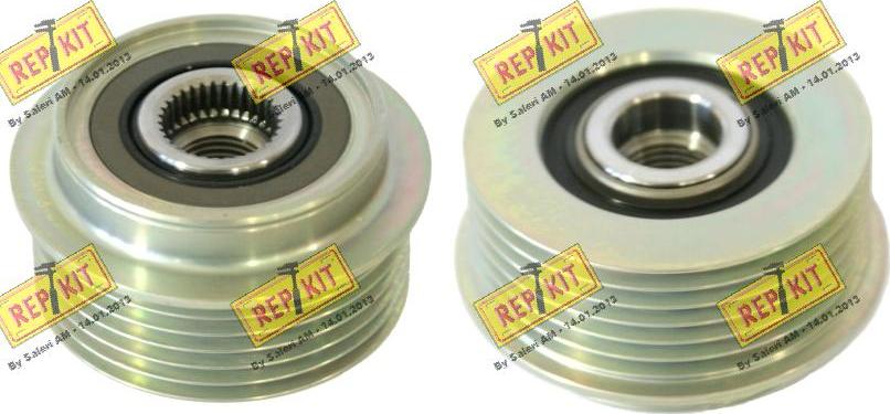 REPKIT RKT3591 - Pulley, alternator, freewheel clutch autospares.lv