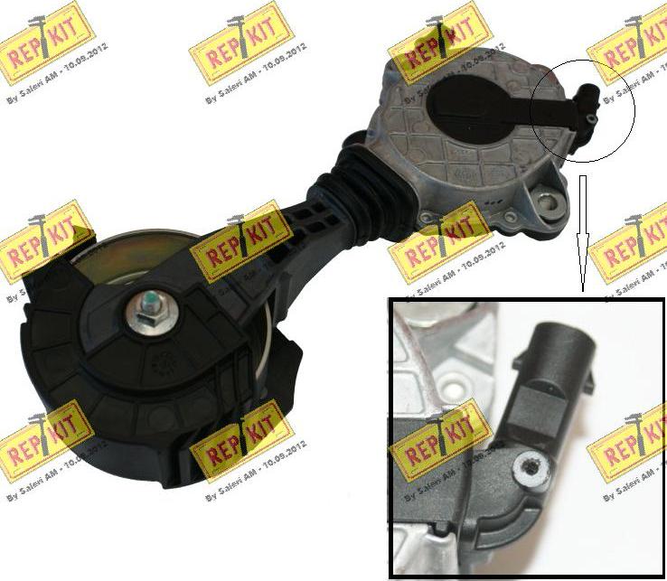 REPKIT RKT3554 - Belt Tensioner, v-ribbed belt autospares.lv