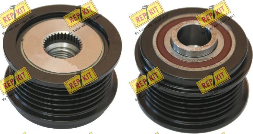 REPKIT RKT3564 - Pulley, alternator, freewheel clutch autospares.lv