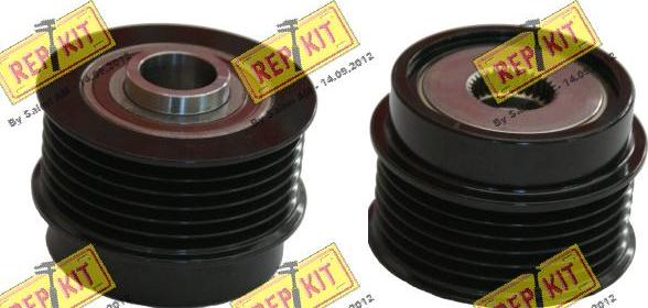 REPKIT RKT3568 - Pulley, alternator, freewheel clutch autospares.lv