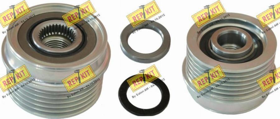 REPKIT RKT3519 - Pulley, alternator, freewheel clutch autospares.lv