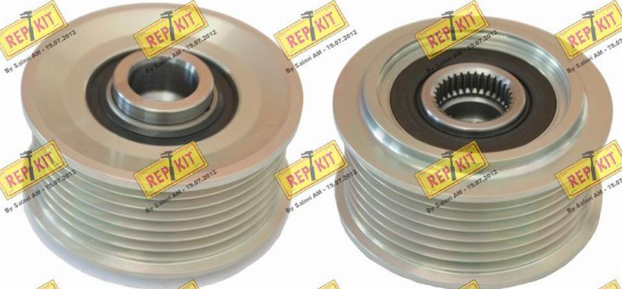 REPKIT RKT3525 - Pulley, alternator, freewheel clutch autospares.lv