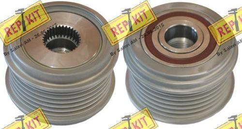 REPKIT RKT3694 - Pulley, alternator, freewheel clutch autospares.lv