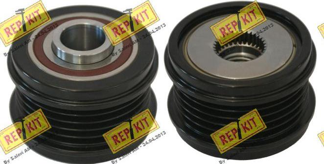 REPKIT RKT3600 - Pulley, alternator, freewheel clutch autospares.lv