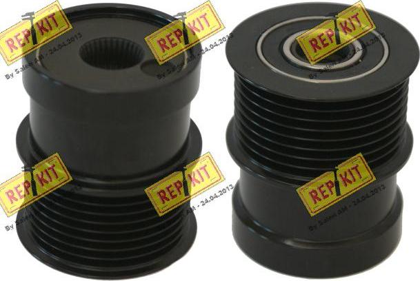 REPKIT RKT3601 - Pulley, alternator, freewheel clutch autospares.lv