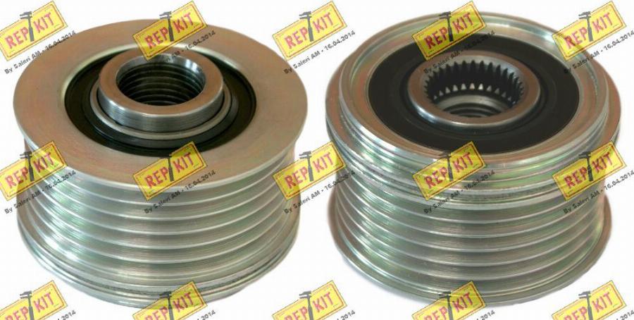 REPKIT RKT3635 - Pulley, alternator, freewheel clutch autospares.lv