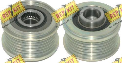 REPKIT RKT3821 - Pulley, alternator, freewheel clutch autospares.lv