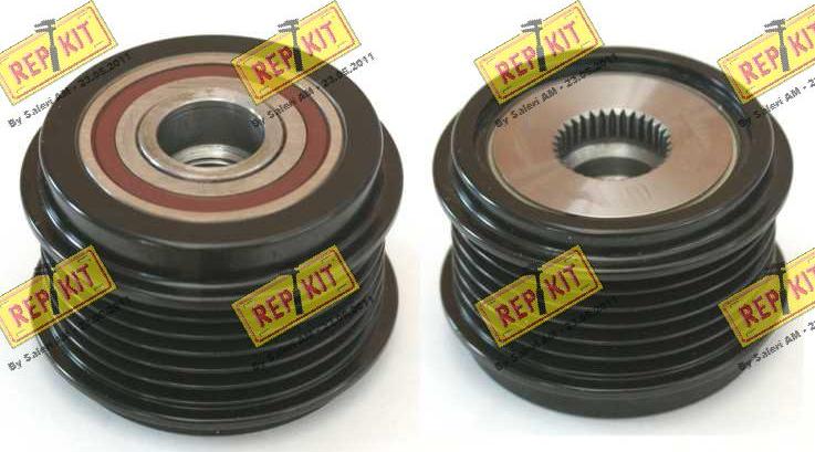 REPKIT RKT3364 - Pulley, alternator, freewheel clutch autospares.lv