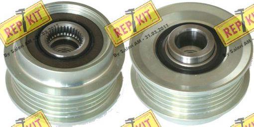 REPKIT RKT3336 - Pulley, alternator, freewheel clutch autospares.lv