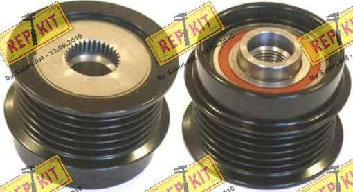 REPKIT RKT3284 - Pulley, alternator, freewheel clutch autospares.lv