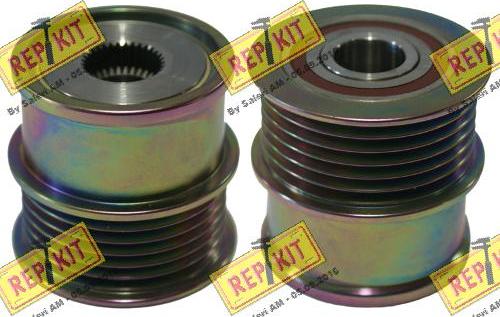 REPKIT RKT3766 - Pulley, alternator, freewheel clutch autospares.lv