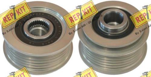 REPKIT RKT3728 - Pulley, alternator, freewheel clutch autospares.lv