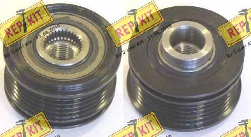 REPKIT RKT2956 - Pulley, alternator, freewheel clutch autospares.lv