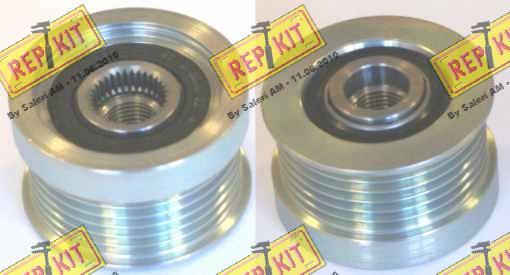 REPKIT RKT2421 - Pulley, alternator, freewheel clutch autospares.lv