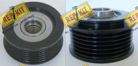 REPKIT RKT2238/D - Pulley, alternator, freewheel clutch autospares.lv