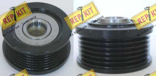 REPKIT RKT2238 - Pulley, alternator, freewheel clutch autospares.lv
