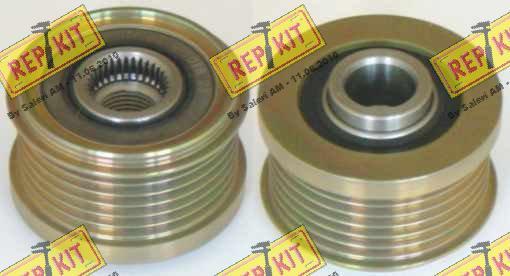 REPKIT RKT2727 - Pulley, alternator, freewheel clutch autospares.lv