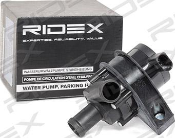 RIDEX 999W0006 - Water Pump, parking heater autospares.lv