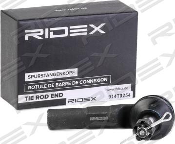 RIDEX 914T0254 - Tie Rod End autospares.lv