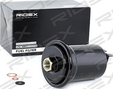 RIDEX 9F0099 - Fuel filter autospares.lv