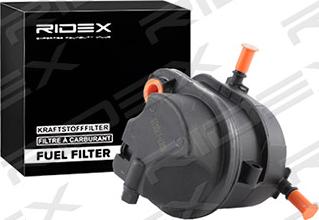 RIDEX 9F0042 - Fuel filter autospares.lv