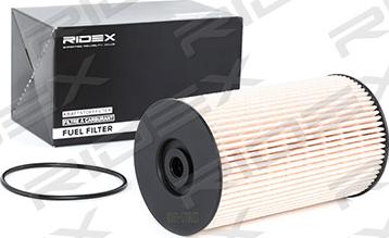 RIDEX 9F0007 - Fuel filter autospares.lv