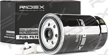 RIDEX 9F0016 - Fuel filter autospares.lv