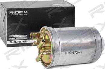 RIDEX 9F0083 - Fuel filter autospares.lv