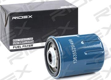 RIDEX 9F0112 - Fuel filter autospares.lv