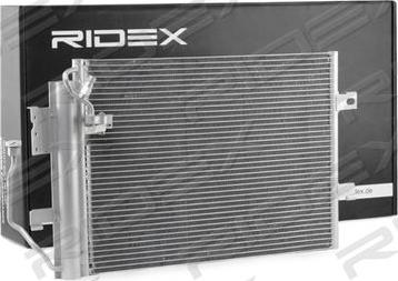 RIDEX 448C0167 - Condenser, air conditioning autospares.lv