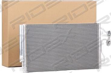 RIDEX 448C0207 - Condenser, air conditioning autospares.lv