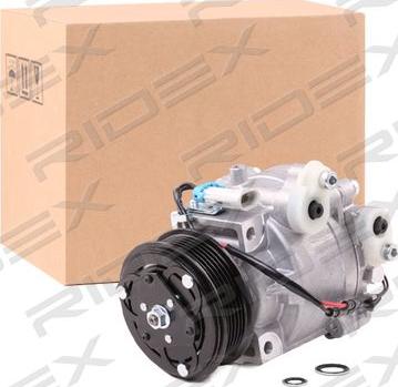 RIDEX 447K0465 - Compressor, air conditioning autospares.lv