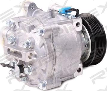 RIDEX 447K0465 - Compressor, air conditioning autospares.lv