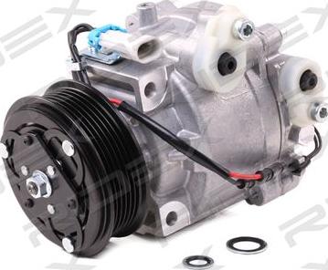 RIDEX 447K0465 - Compressor, air conditioning autospares.lv