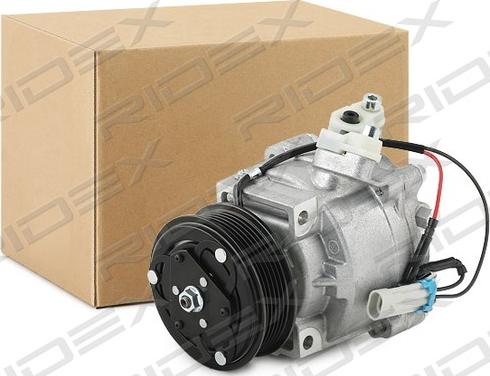 RIDEX 447K0508 - Compressor, air conditioning autospares.lv