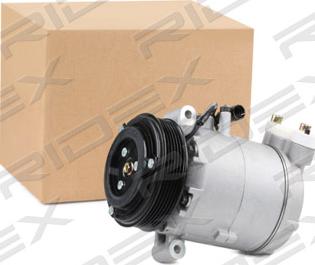 RIDEX 447K0017 - Compressor, air conditioning autospares.lv