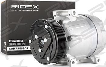 RIDEX 447K0086 - Compressor, air conditioning autospares.lv