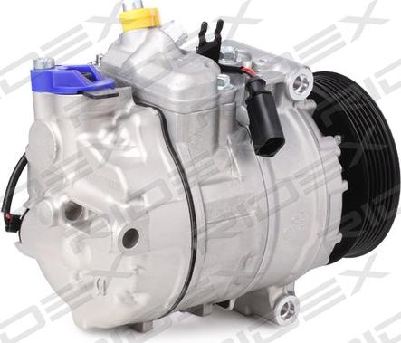 RIDEX 447K0038 - Compressor, air conditioning autospares.lv