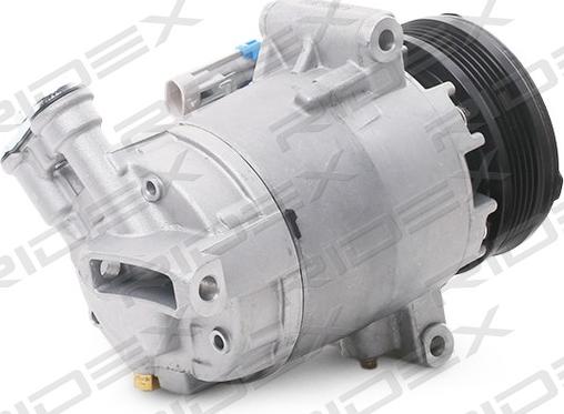 RIDEX 447K0037 - Compressor, air conditioning autospares.lv