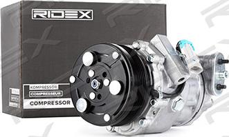 RIDEX 447K0026 - Compressor, air conditioning autospares.lv