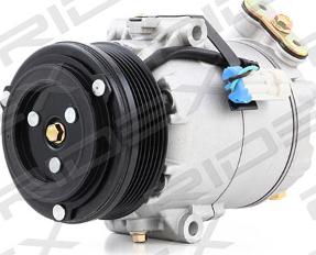 RIDEX 447K0070 - Compressor, air conditioning autospares.lv