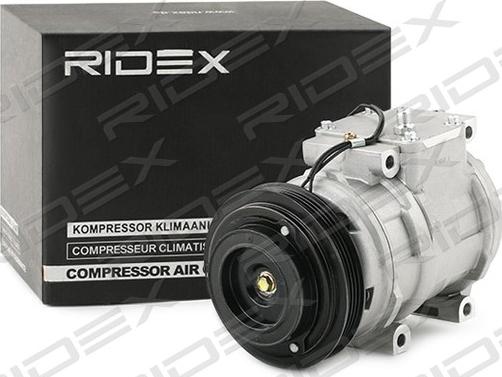 RIDEX 447K0194 - Compressor, air conditioning autospares.lv