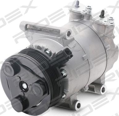 RIDEX 447K0198 - Compressor, air conditioning autospares.lv