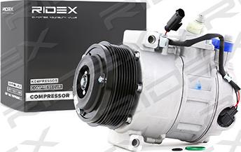 RIDEX 447K0148 - Compressor, air conditioning autospares.lv