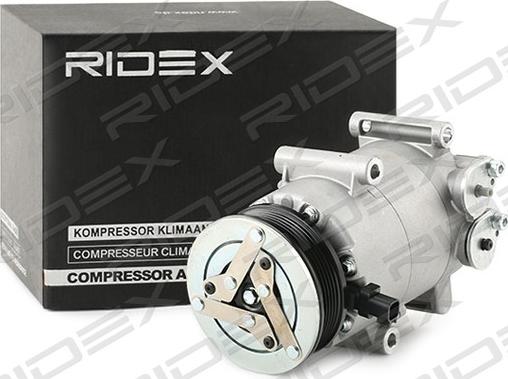 RIDEX 447K0152 - Compressor, air conditioning autospares.lv