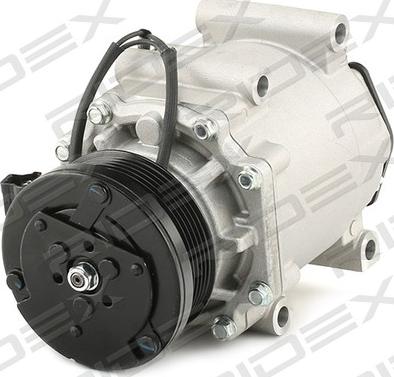 RIDEX 447K0104 - Compressor, air conditioning autospares.lv